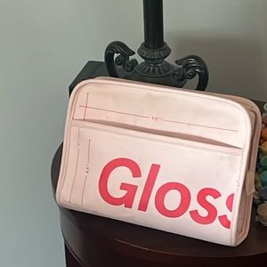 Glossier makeup bag